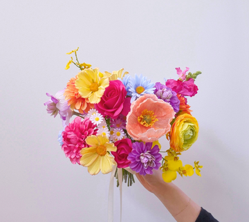 Cortney Bouquet - Bright Whimsical Colorful