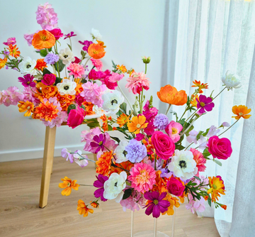 Marrakesh Arrangement (pink orange anemones)