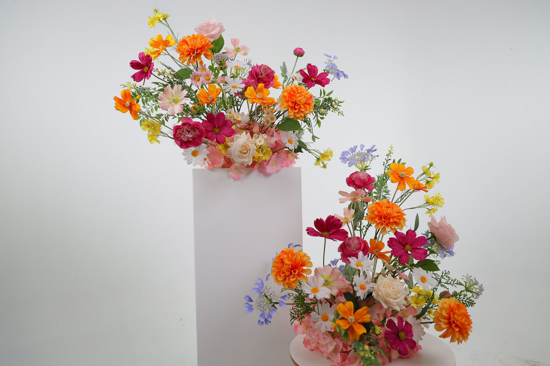 Lisbon Arrangement (Vibrant colourful flowers)