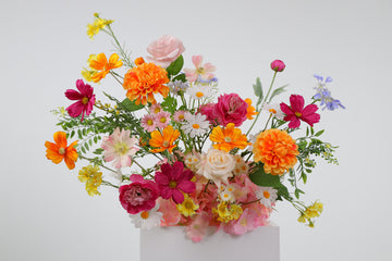 Lisbon Arrangement (Vibrant colourful flowers)
