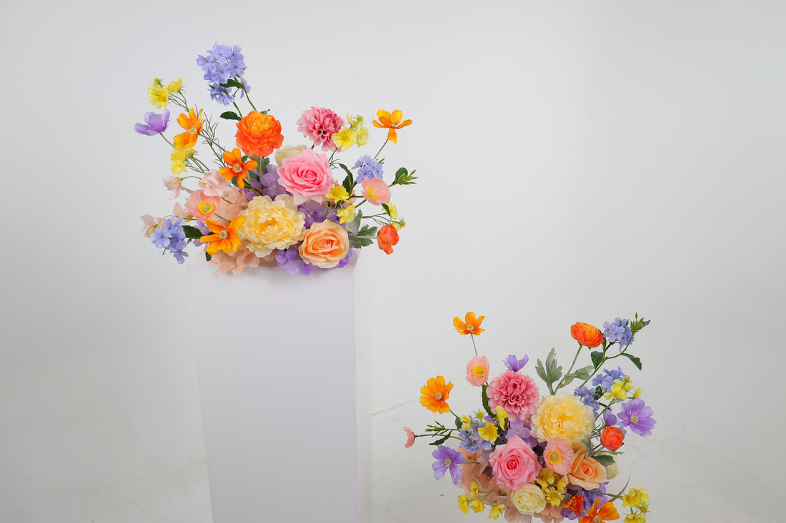 Shanghai Arrangement (Spring-inspired garden flowers)