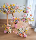 Variety of pastel wildflowers Arrangement