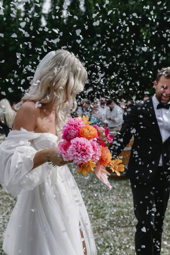 Abbie Bouquet - Pinks & Oranges