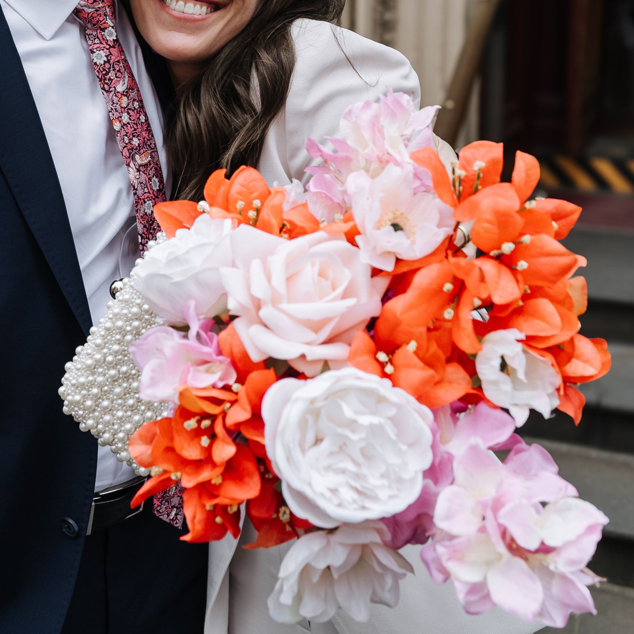 Lucy Bouquet - Red Pink & Bold