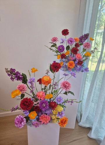 Mumbai Arrangement (colourful bright mix)